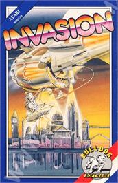 Box cover for Invasion on the Atari 8-bit.