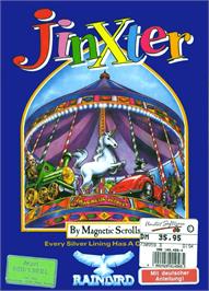 Box cover for Jinxter on the Atari 8-bit.