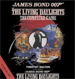 Box cover for Living Daylights on the Atari 8-bit.