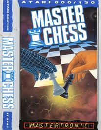 Box cover for Master Chess on the Atari 8-bit.