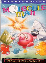 Box cover for Molecule Man on the Atari 8-bit.