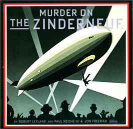 Box cover for Murder on the Zinderneuf on the Atari 8-bit.