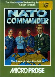 Box cover for NATO Commander on the Atari 8-bit.