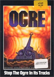 Box cover for Ogre on the Atari 8-bit.