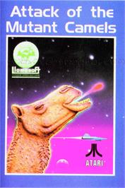 Box cover for Return of the Mutant Camels on the Atari 8-bit.