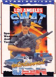 Box cover for SWAT on the Atari 8-bit.