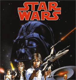 Box cover for Star Wars on the Atari 8-bit.