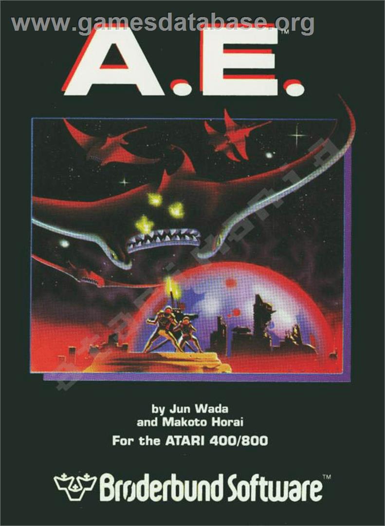A.E. - Atari 8-bit - Artwork - Box