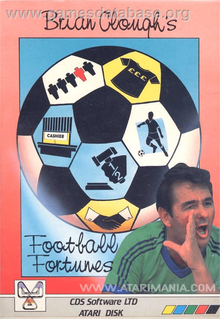 Brian Clough's Football Fortunes - Atari 8-bit - Artwork - Box