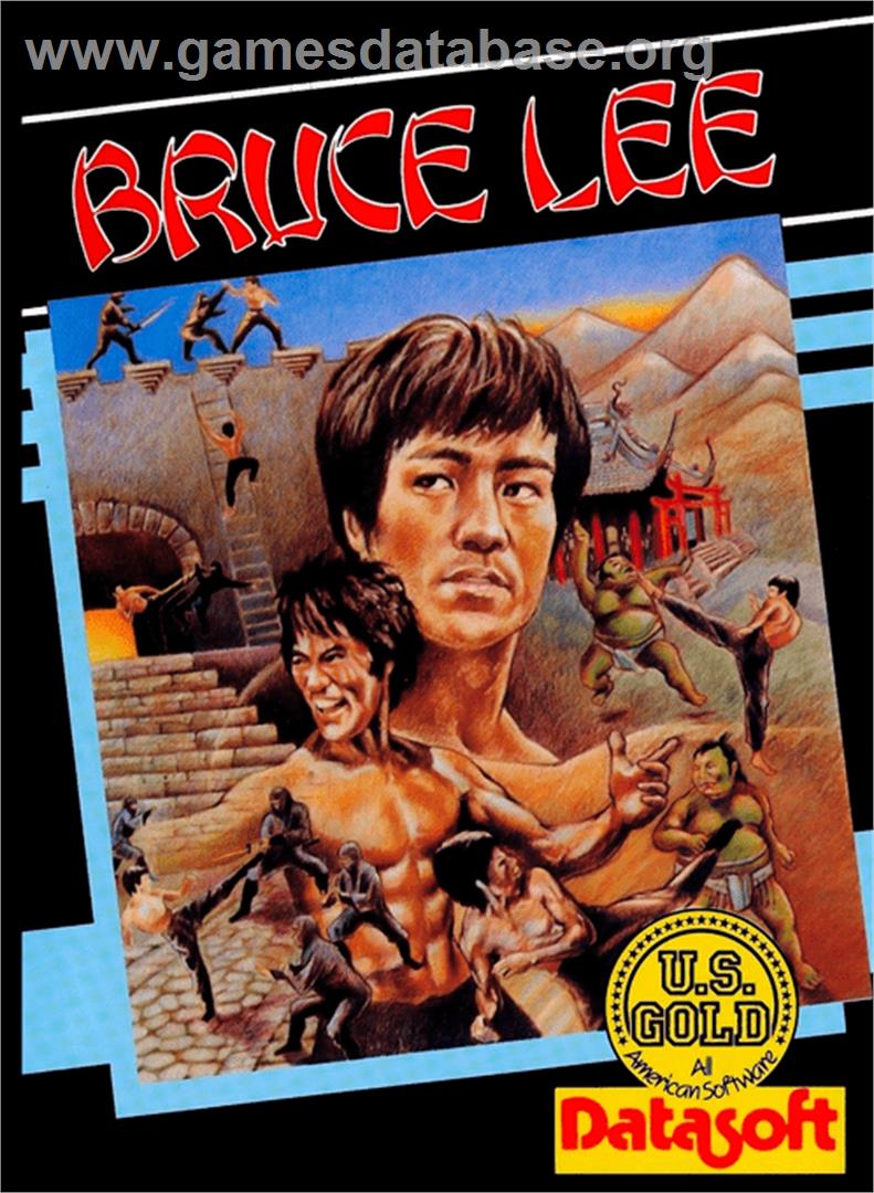 Bruce Lee - Atari 8-bit - Artwork - Box