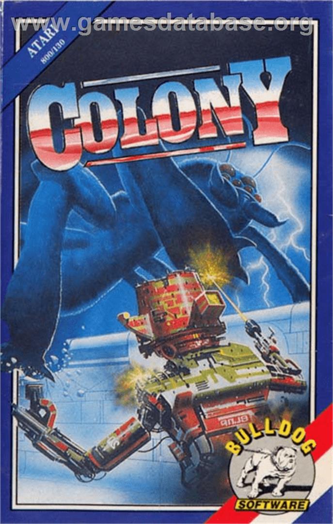Colony - Atari 8-bit - Artwork - Box
