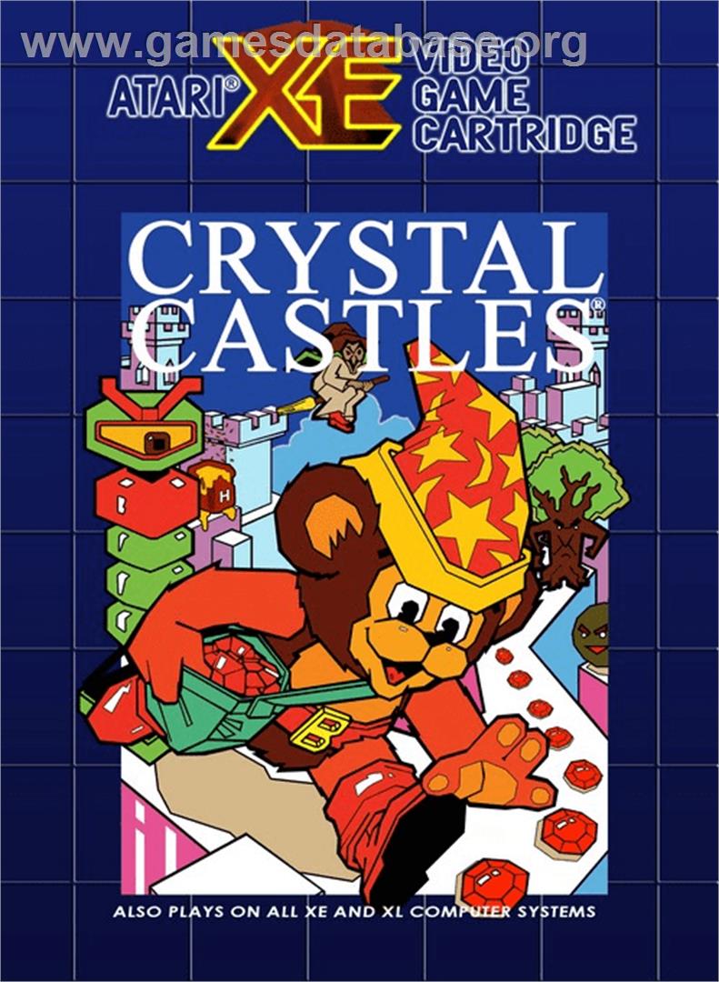 Crystal Castles - Atari 8-bit - Artwork - Box