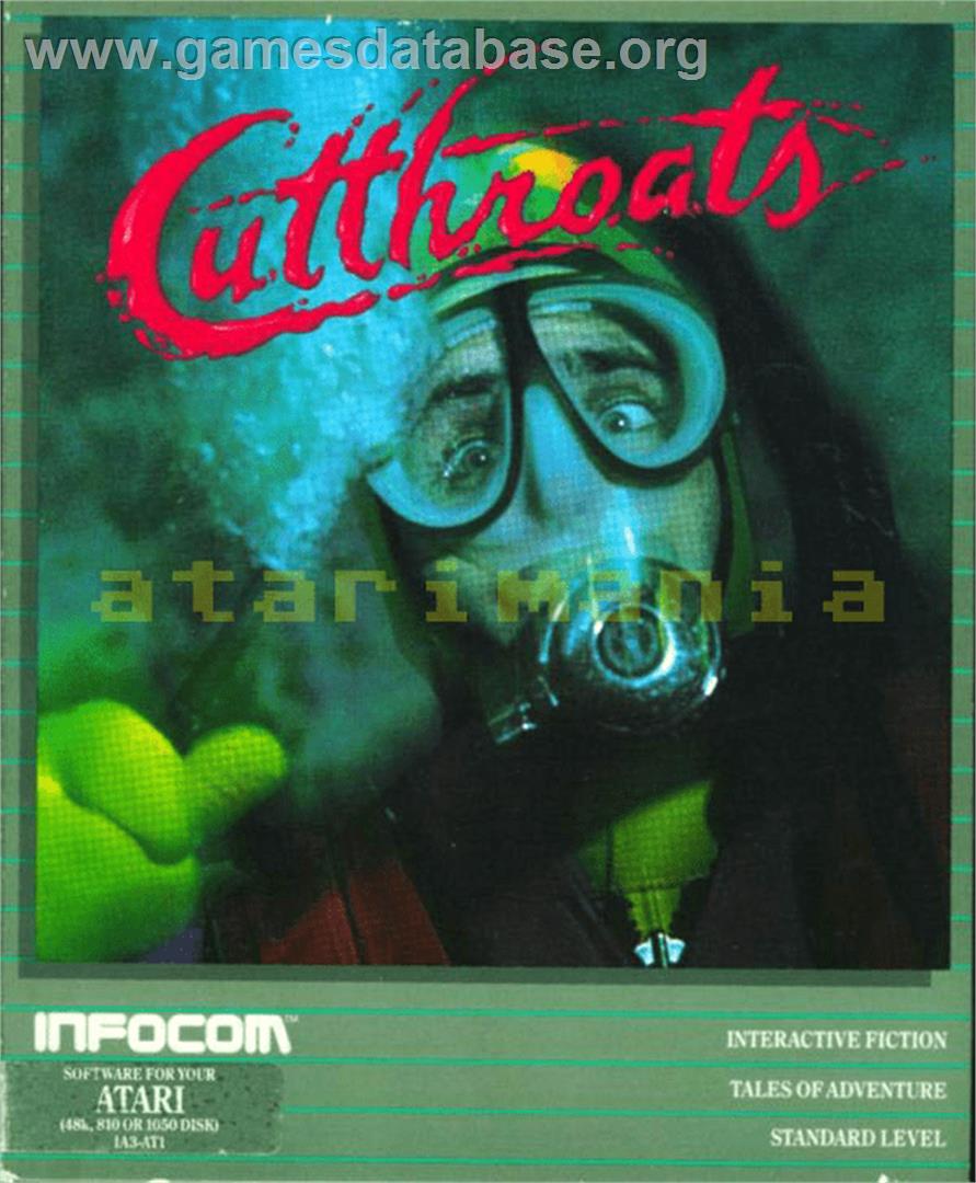 Cutthroats - Atari 8-bit - Artwork - Box