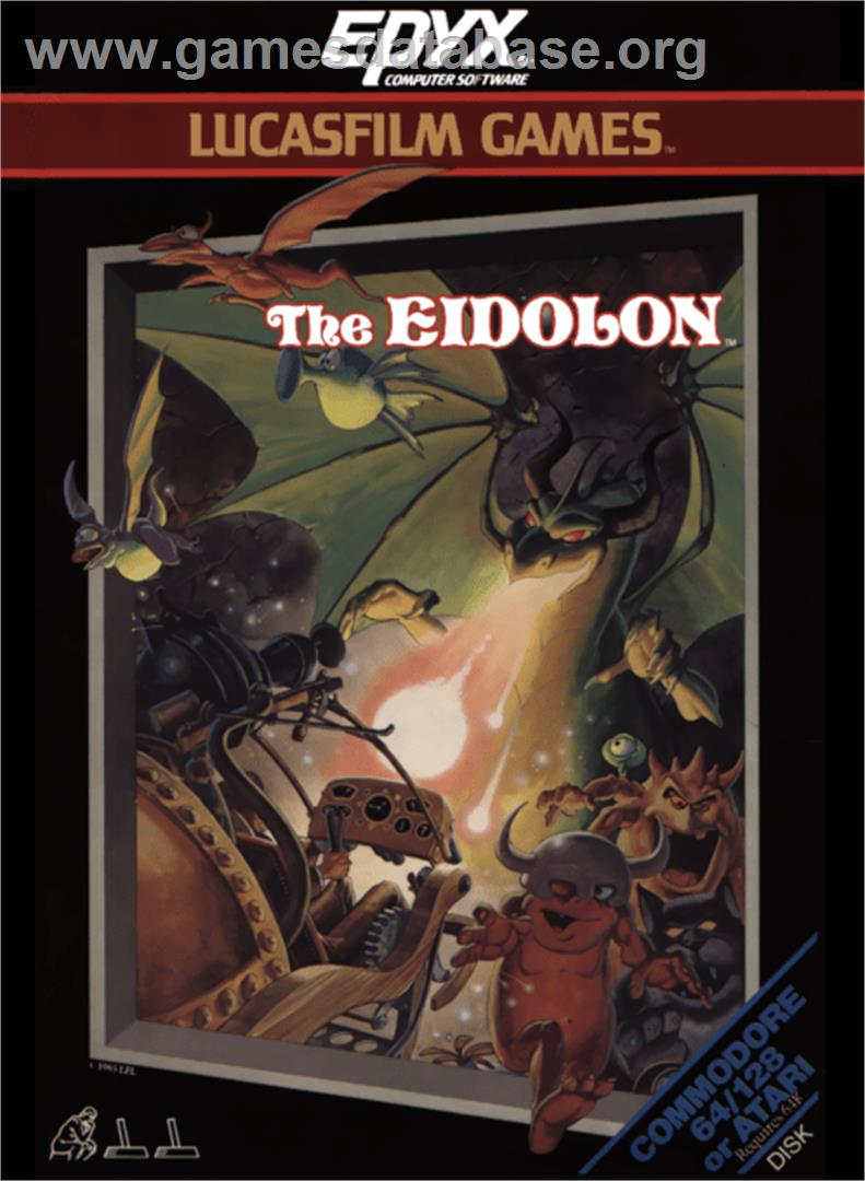 Eidolon - Atari 8-bit - Artwork - Box