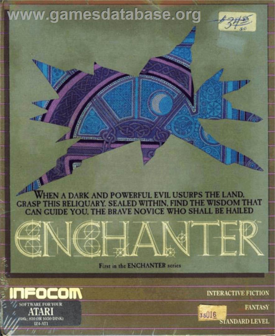 Enchanter Trilogy - Atari 8-bit - Artwork - Box