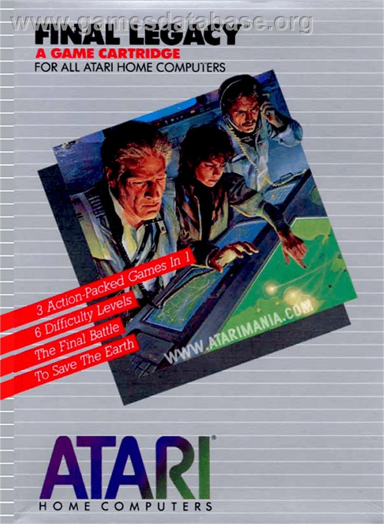 Final Legacy - Atari 8-bit - Artwork - Box