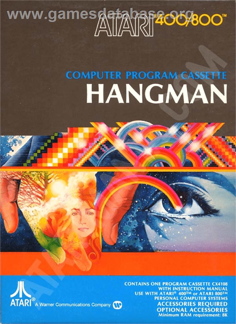 Hangman - Atari 8-bit - Artwork - Box