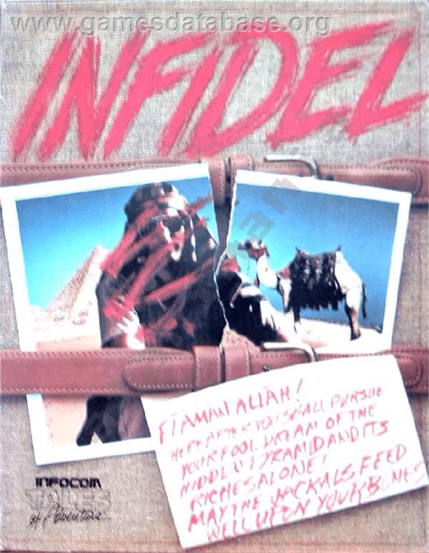 Infidel - Atari 8-bit - Artwork - Box