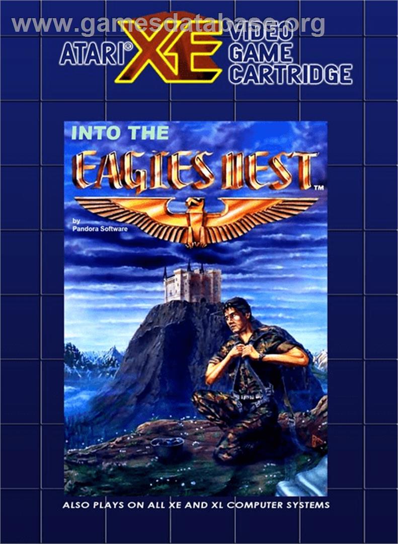 Into the Eagle's Nest - Atari 8-bit - Artwork - Box