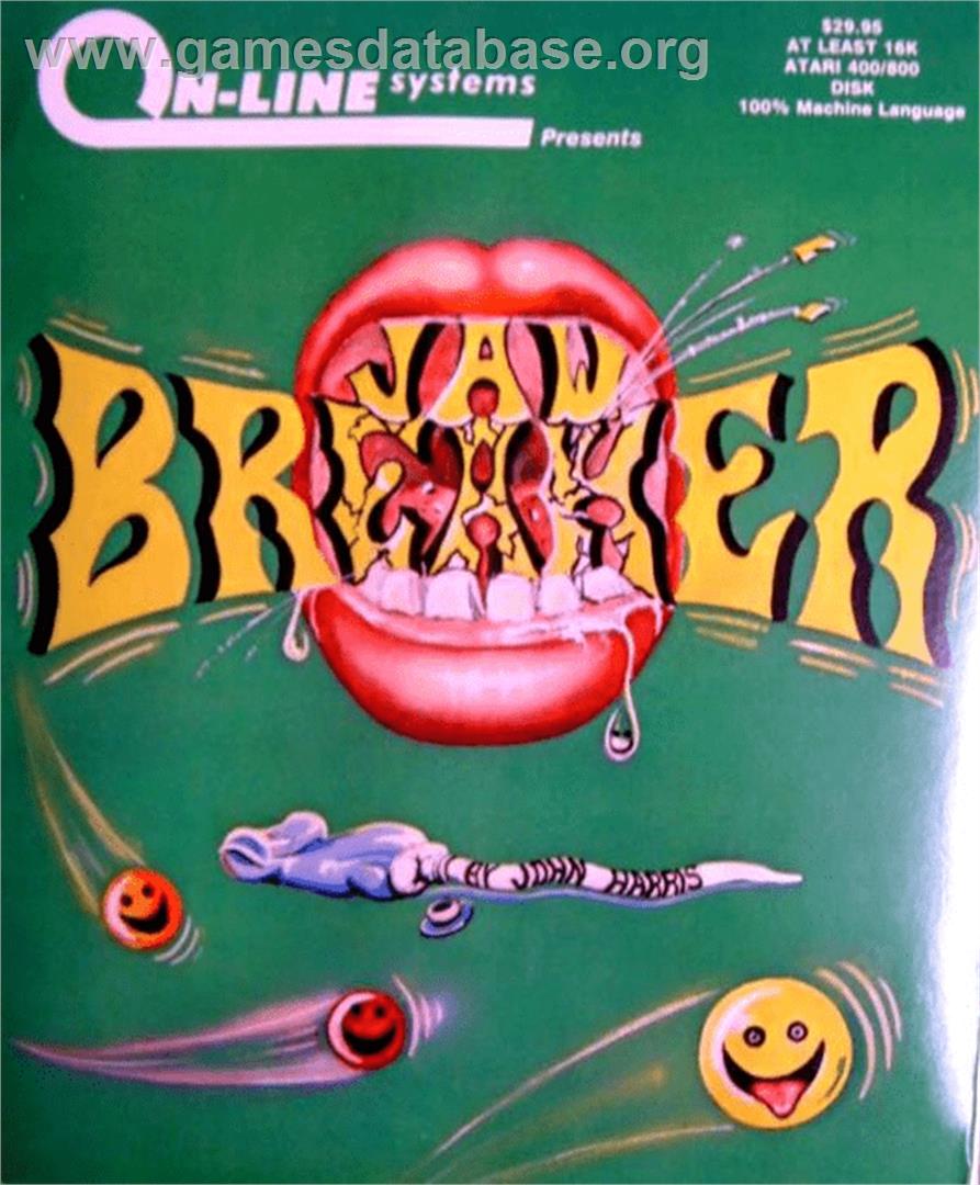 Jaw Breaker - Atari 8-bit - Artwork - Box
