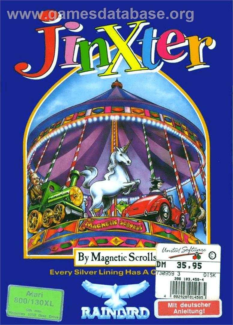 Jinxter - Atari 8-bit - Artwork - Box