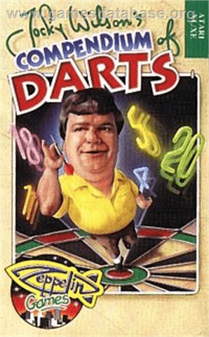 Jocky Wilson's Compendium of Darts - Atari 8-bit - Artwork - Box