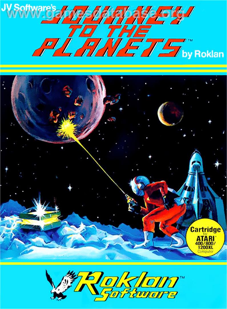 Journey to the Planets - Atari 8-bit - Artwork - Box