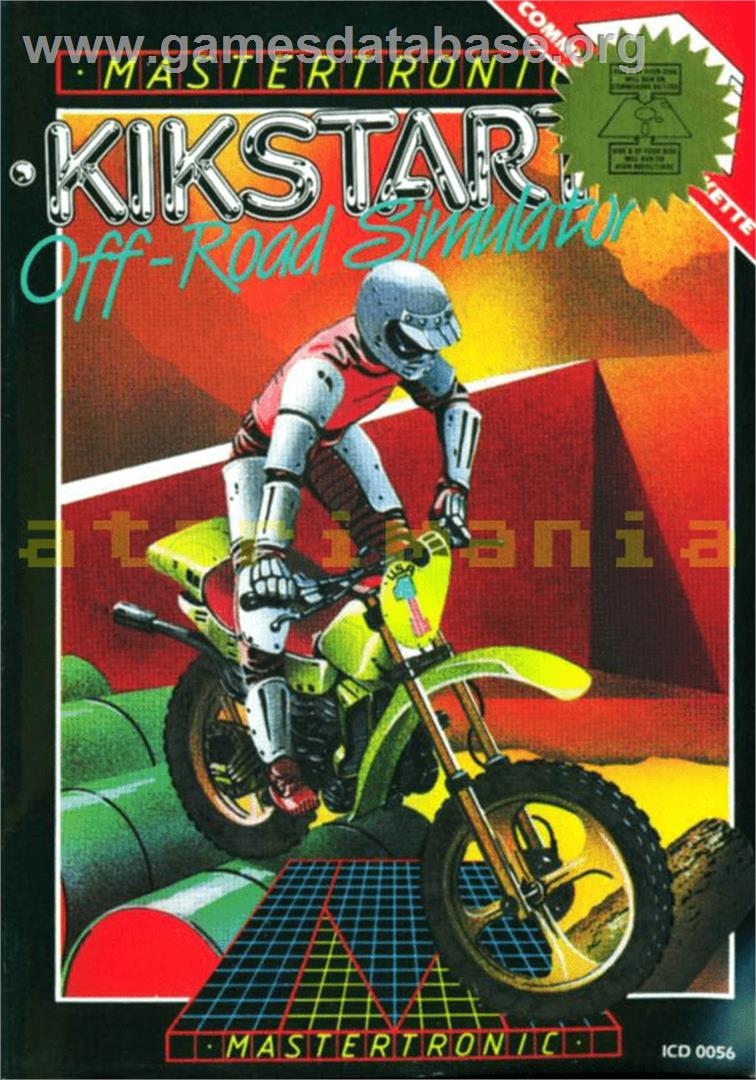 Kikstart: Off-Road Simulator - Atari 8-bit - Artwork - Box