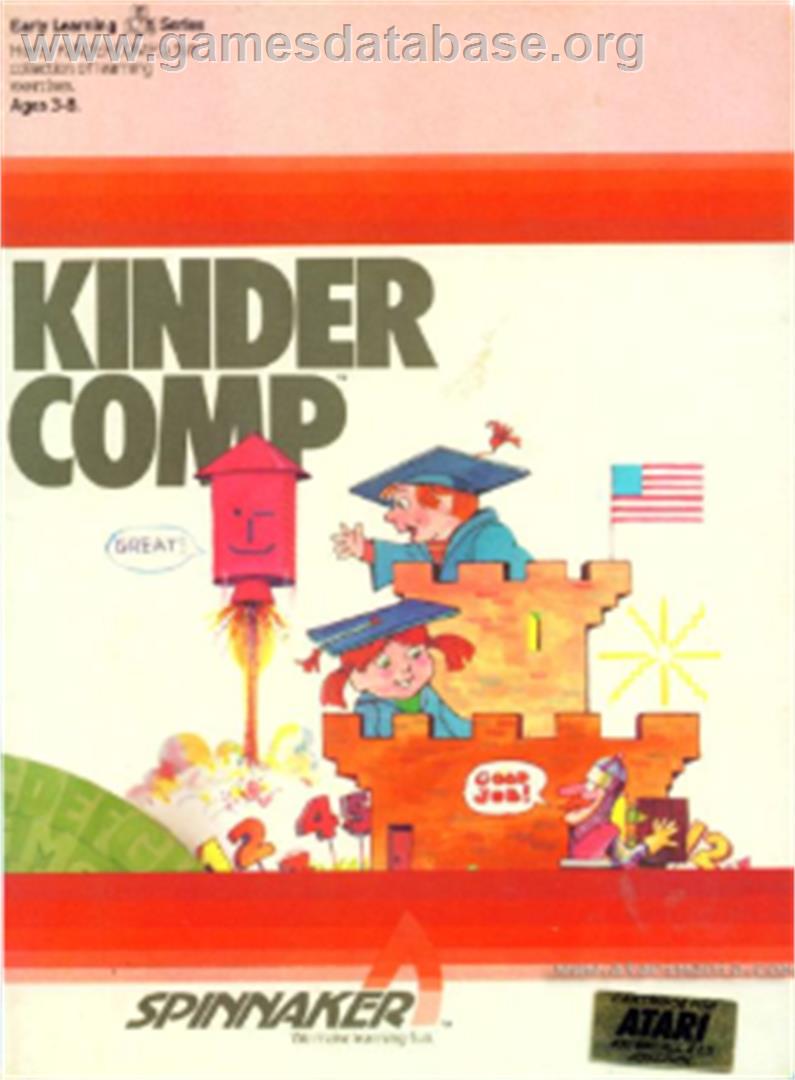 Kindercomp - Atari 8-bit - Artwork - Box