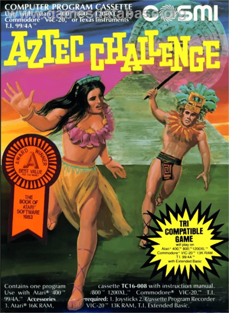 League Challenge - Atari 8-bit - Artwork - Box