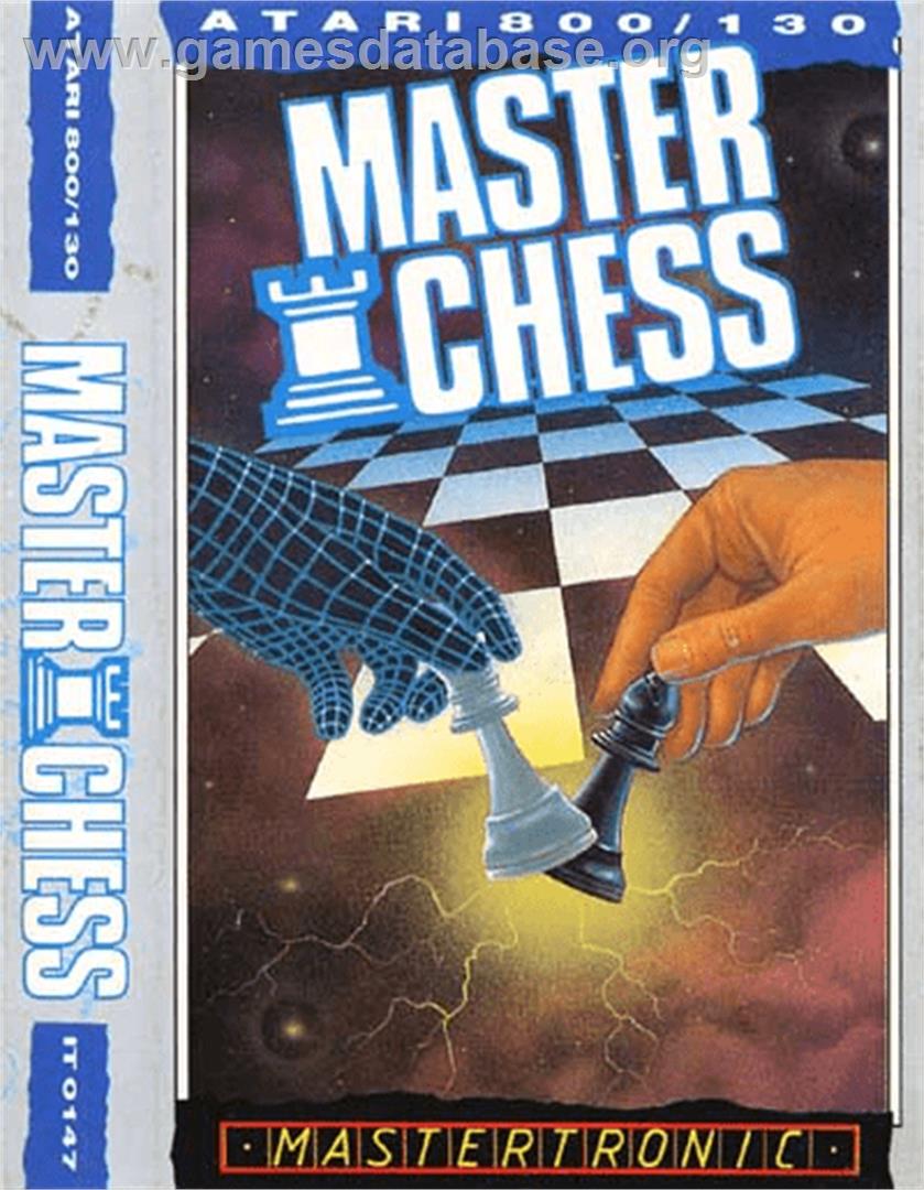 Master Chess - Atari 8-bit - Artwork - Box