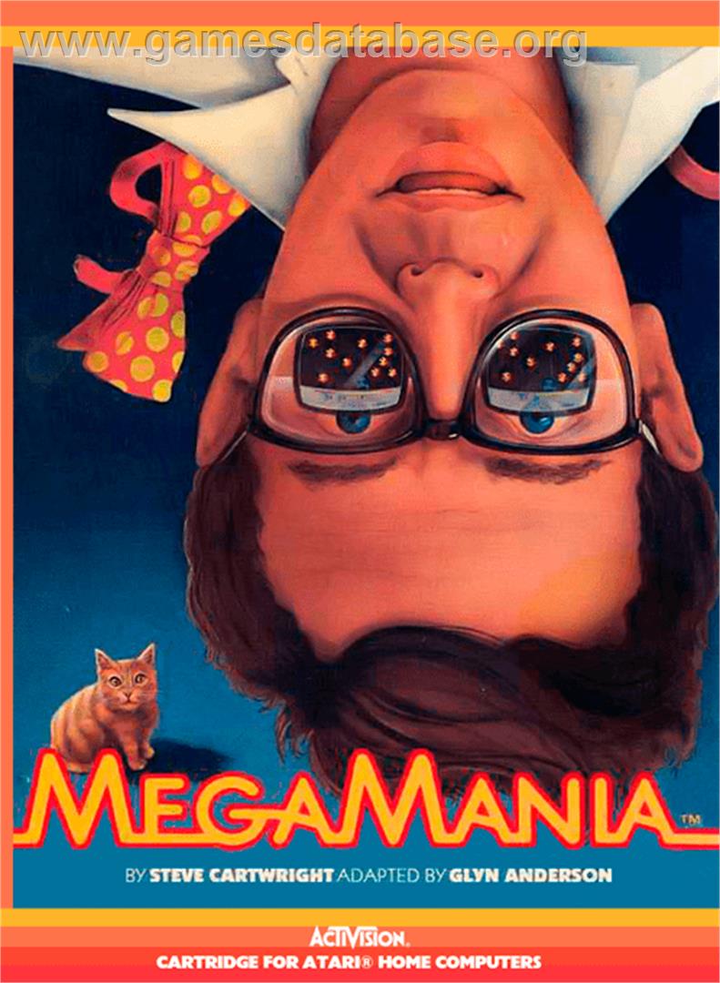 Megamania - Atari 8-bit - Artwork - Box
