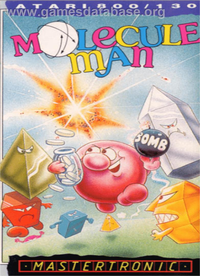 Molecule Man - Atari 8-bit - Artwork - Box