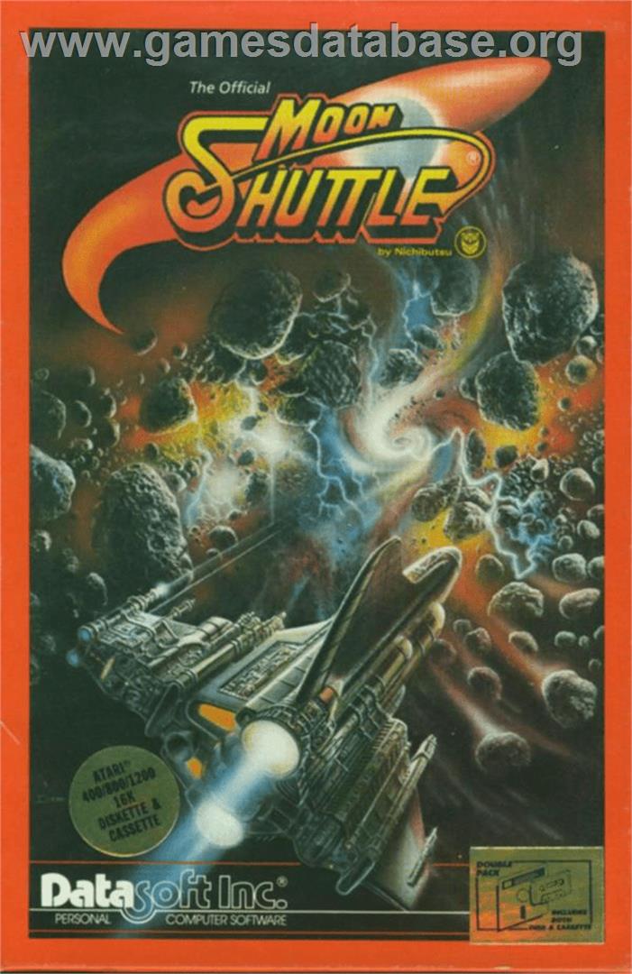 Moon Shuttle - Atari 8-bit - Artwork - Box