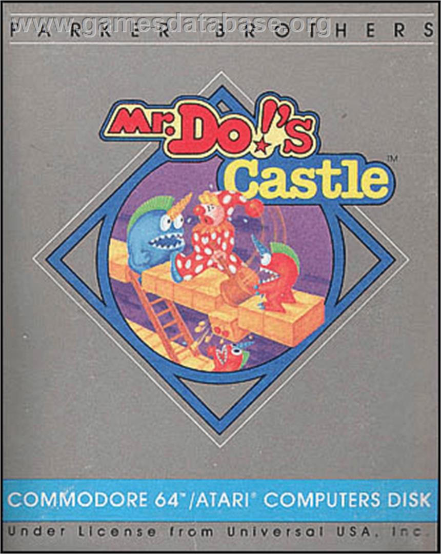 Mr. Do's Castle - Atari 8-bit - Artwork - Box