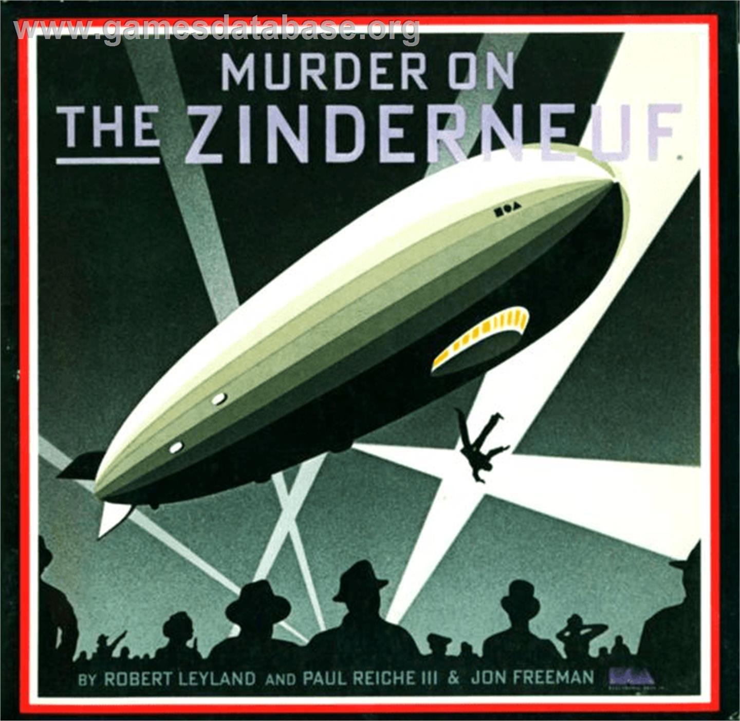 Murder on the Zinderneuf - Atari 8-bit - Artwork - Box
