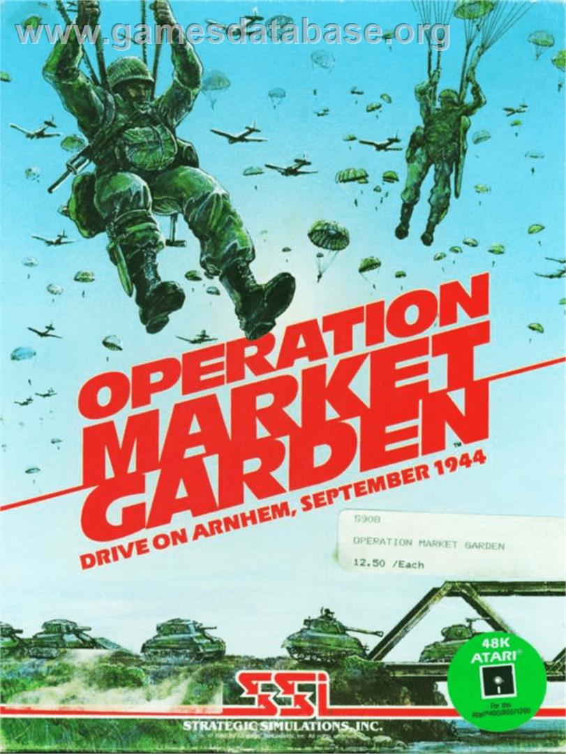 Operation Market Garden: Drive on Arnhem, September 1944 - Atari 8-bit - Artwork - Box