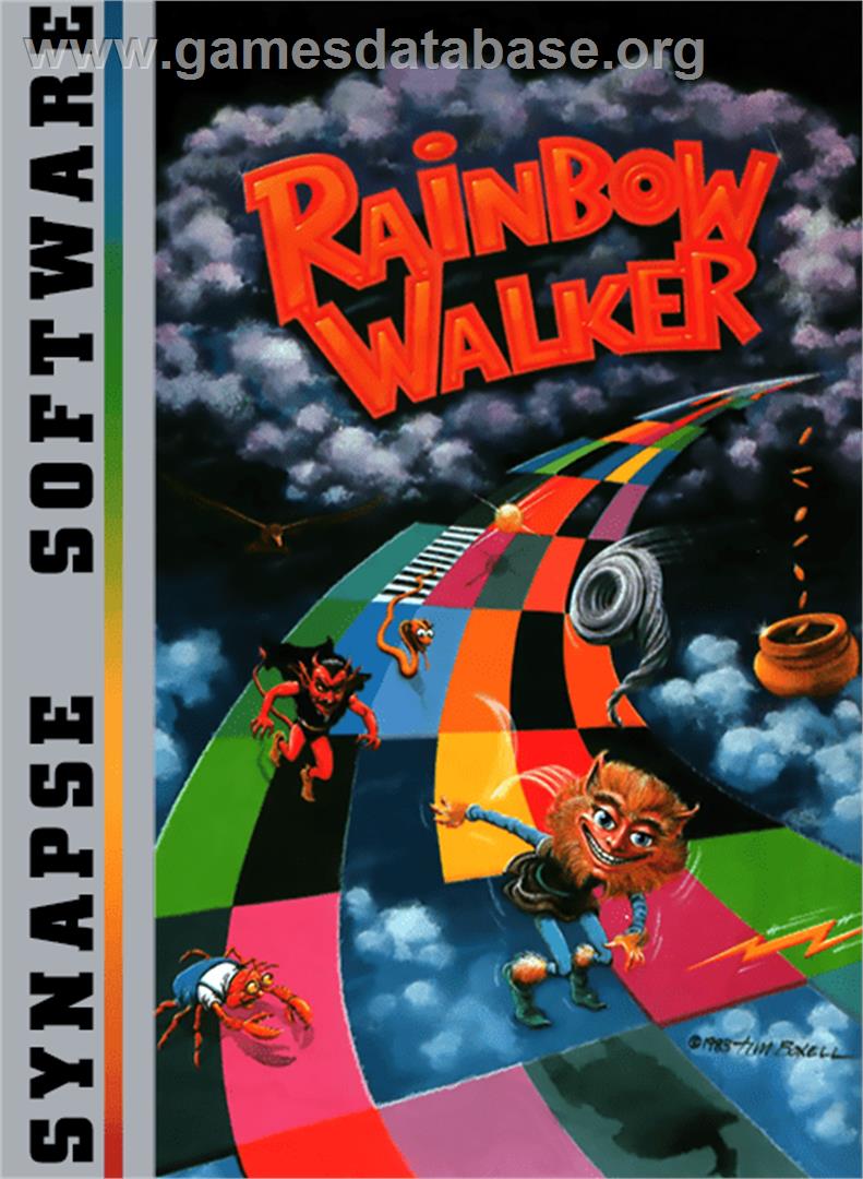 Rainbow Walker - Atari 8-bit - Artwork - Box