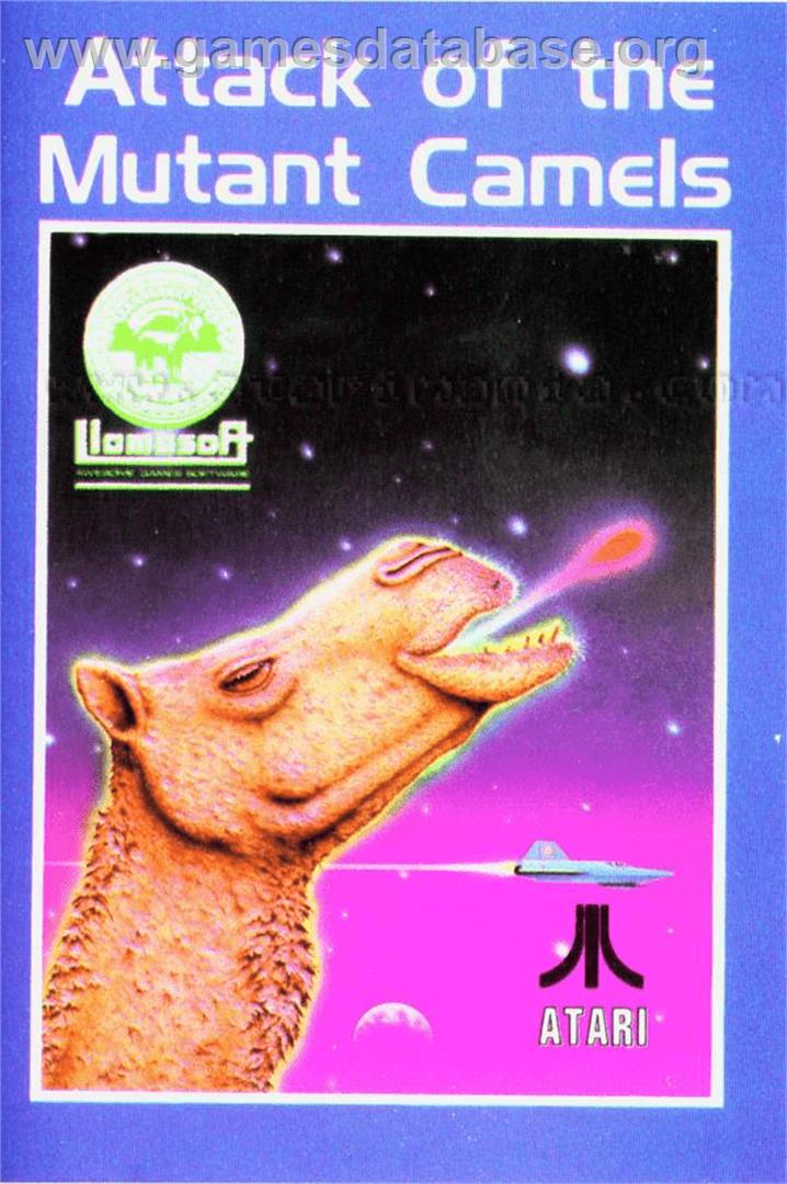Return of the Mutant Camels - Atari 8-bit - Artwork - Box