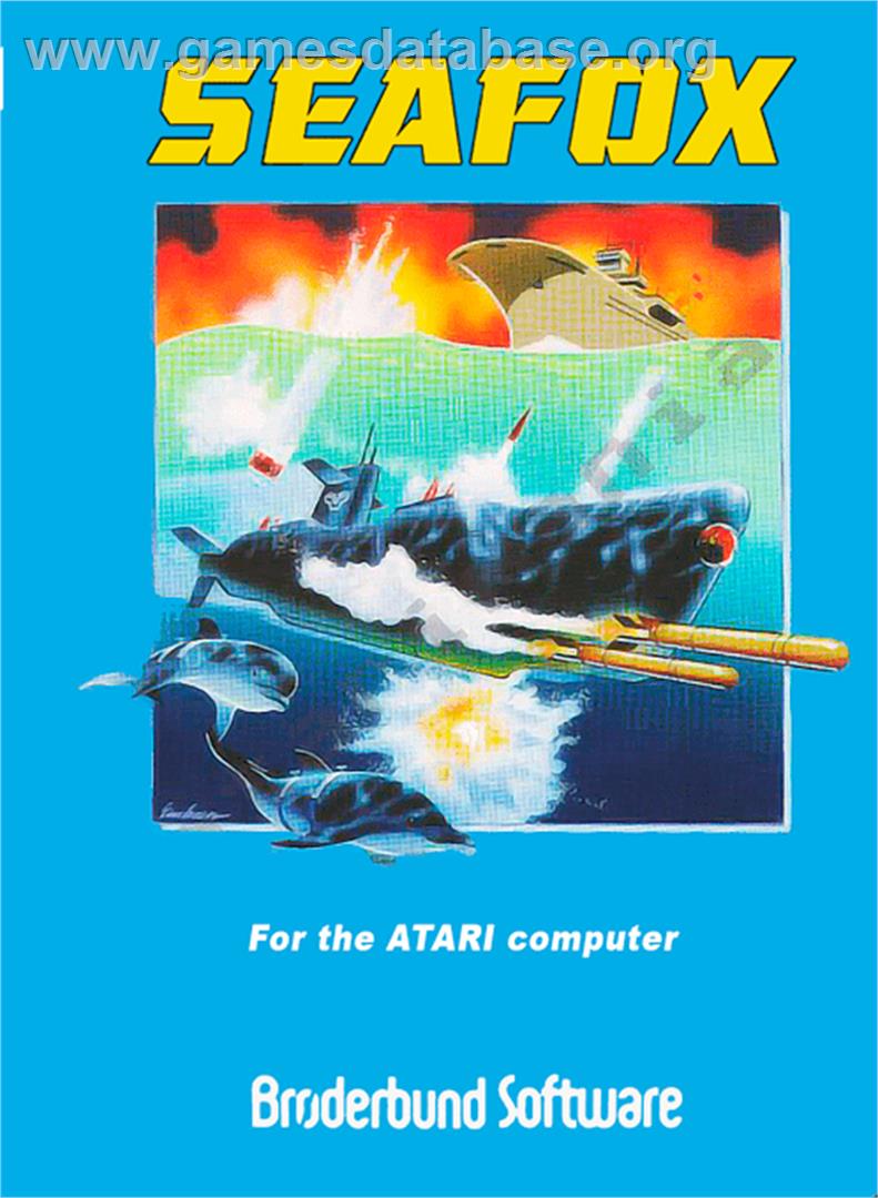 Seafox - Atari 8-bit - Artwork - Box