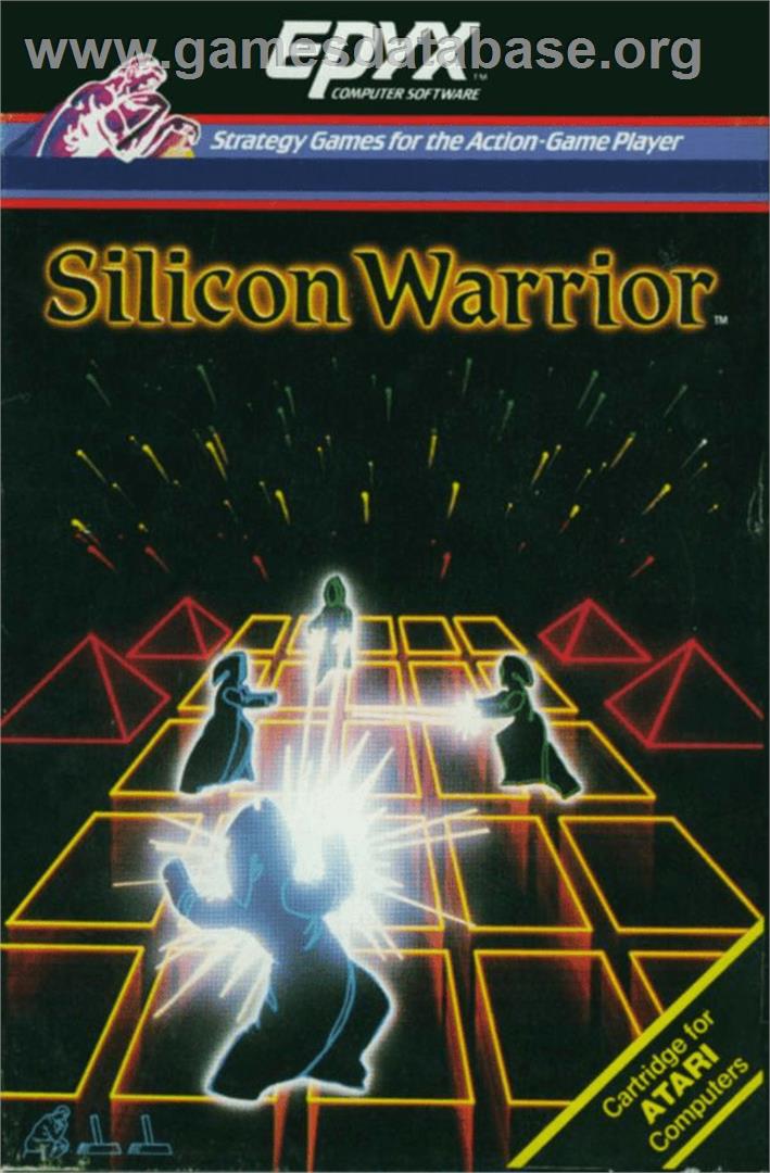 Silicon Warrior - Atari 8-bit - Artwork - Box