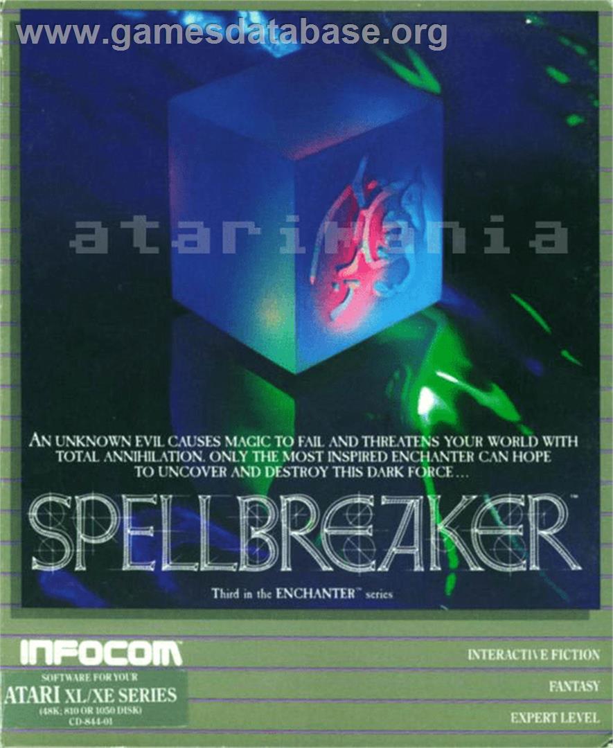 Spellbreaker - Atari 8-bit - Artwork - Box
