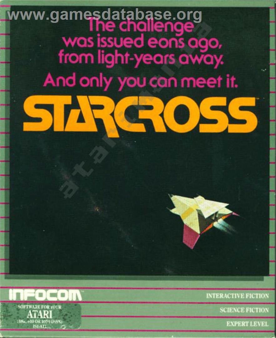 Starcross - Atari 8-bit - Artwork - Box