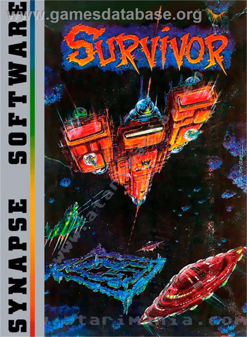 Survivor - Atari 8-bit - Artwork - Box