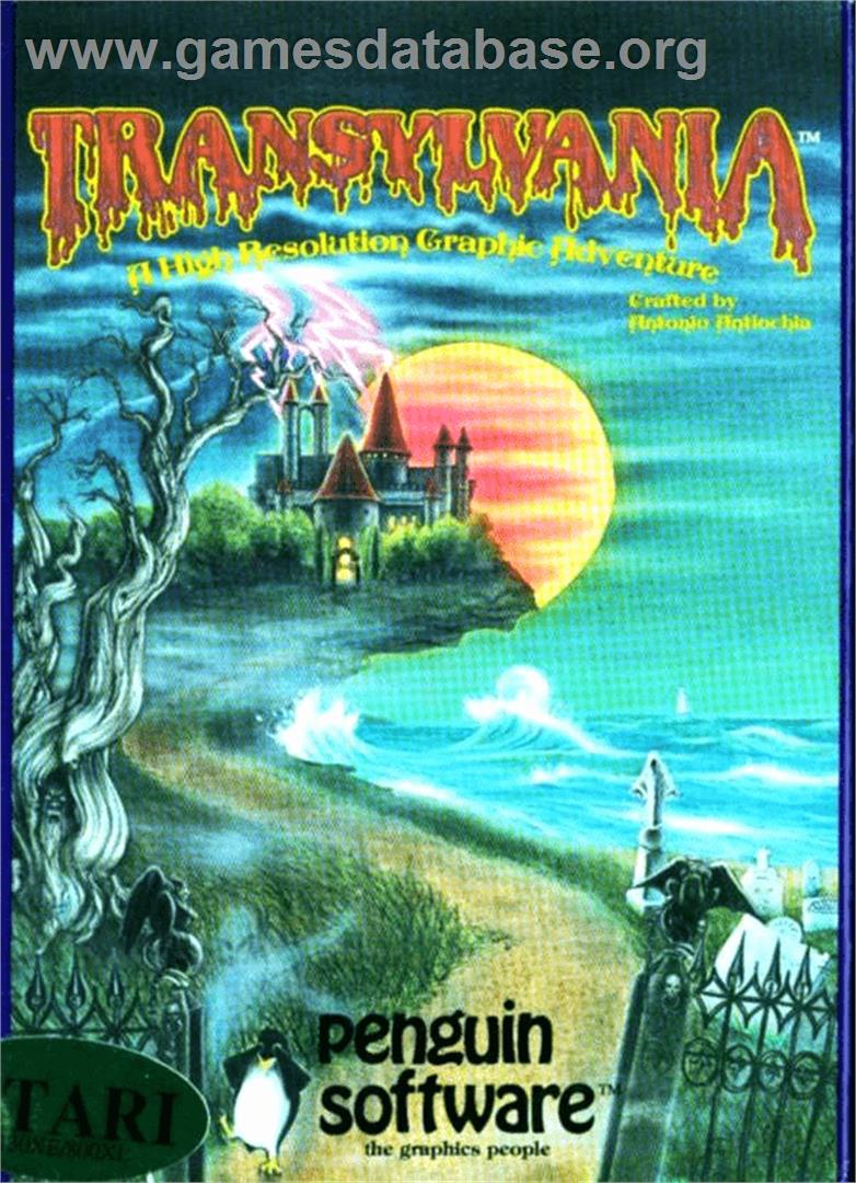 Transylvania - Atari 8-bit - Artwork - Box