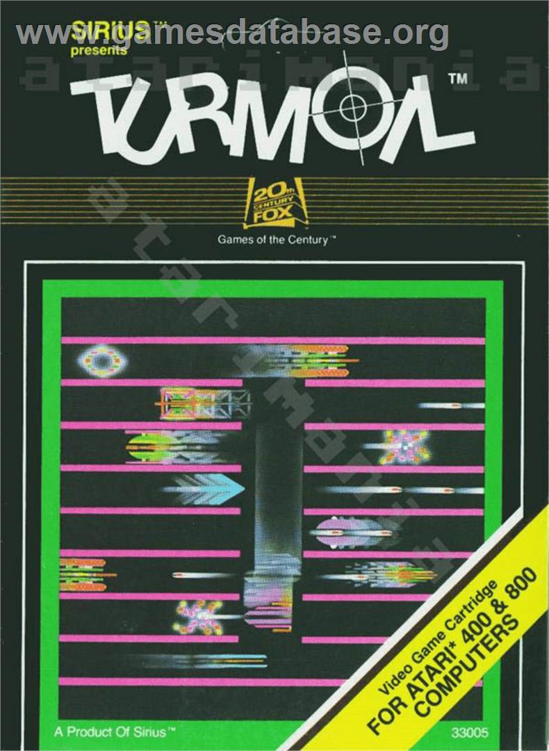 Turmoil - Atari 8-bit - Artwork - Box