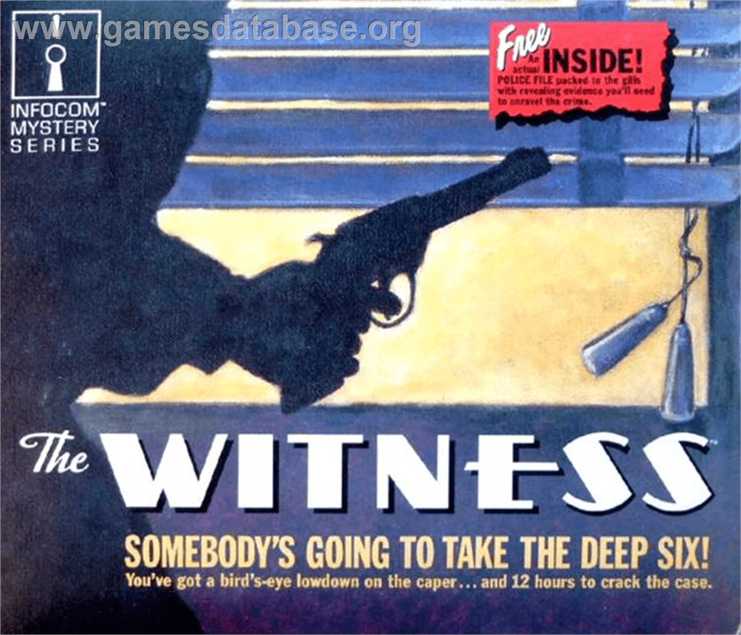 Witness - Atari 8-bit - Artwork - Box