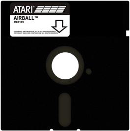 Artwork on the Disc for Airball on the Atari 8-bit.