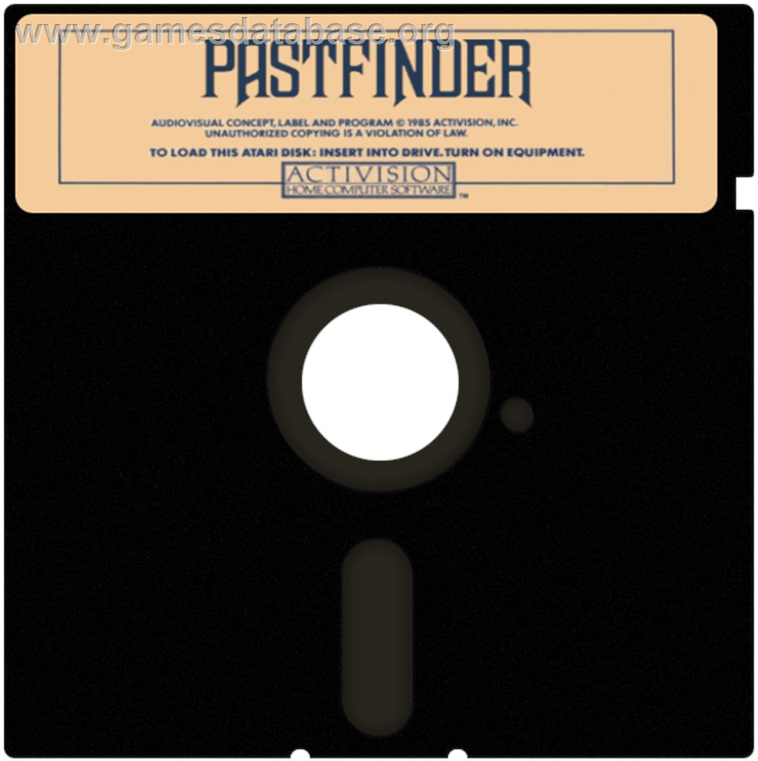 Pastfinder - Atari 8-bit - Artwork - Disc