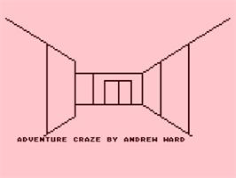 In game image of Adventure Series on the Atari 8-bit.